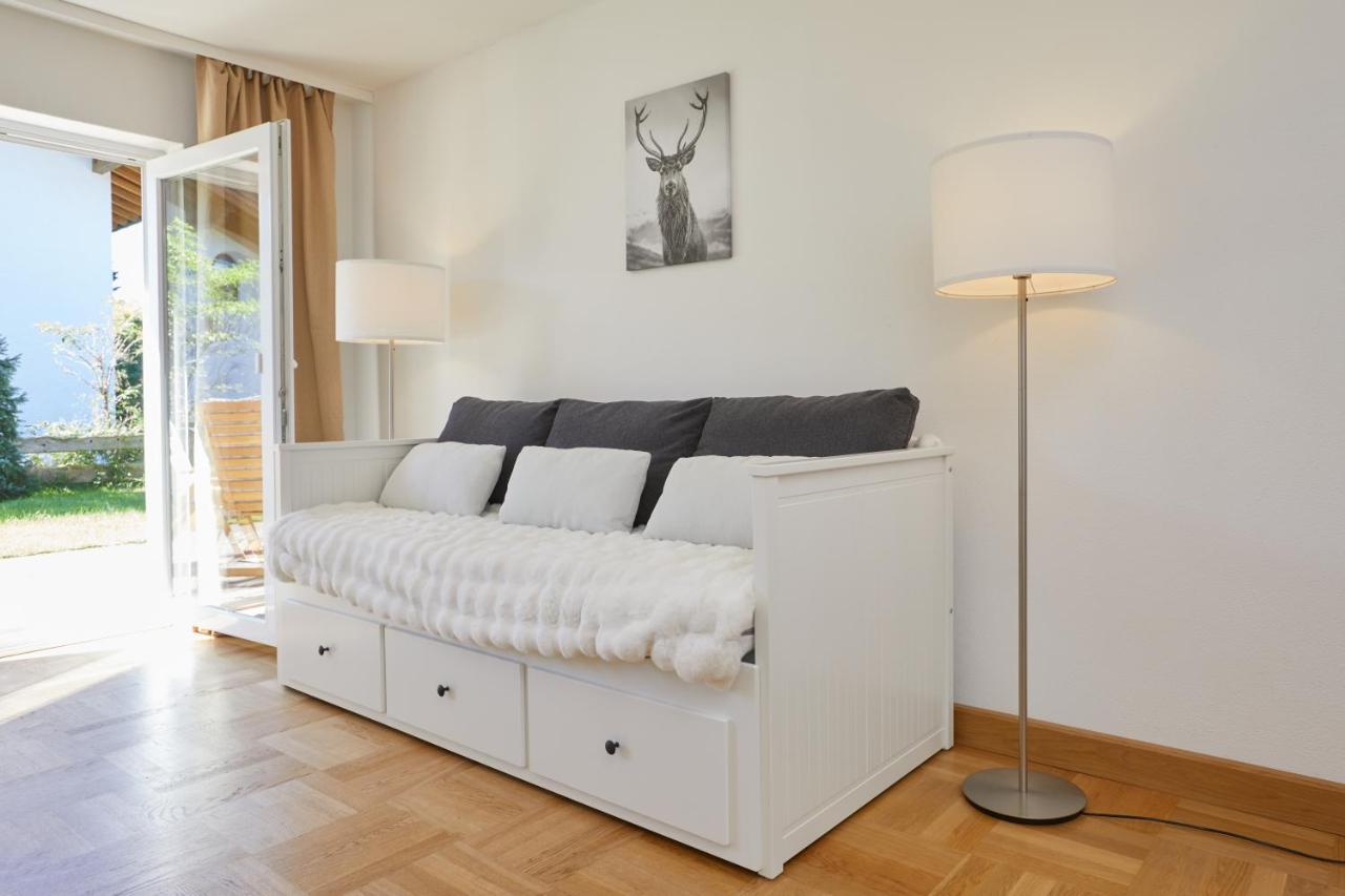 Ferienwohnung Zum Hirschgarten Krun Ngoại thất bức ảnh