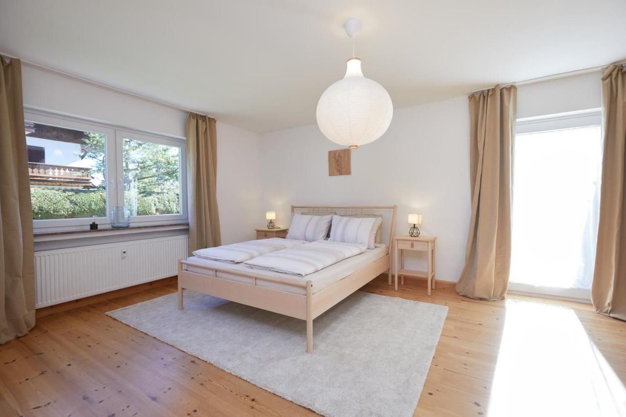 Ferienwohnung Zum Hirschgarten Krun Ngoại thất bức ảnh