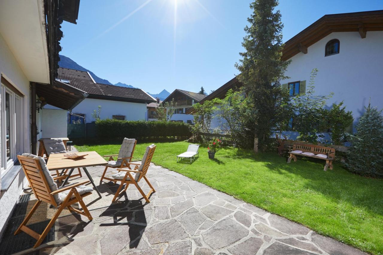 Ferienwohnung Zum Hirschgarten Krun Ngoại thất bức ảnh